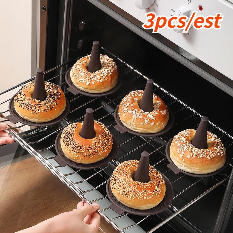 Donut Mold Silicone - 3Pcs/Set Cetakan Kue Donat Silikon DIY