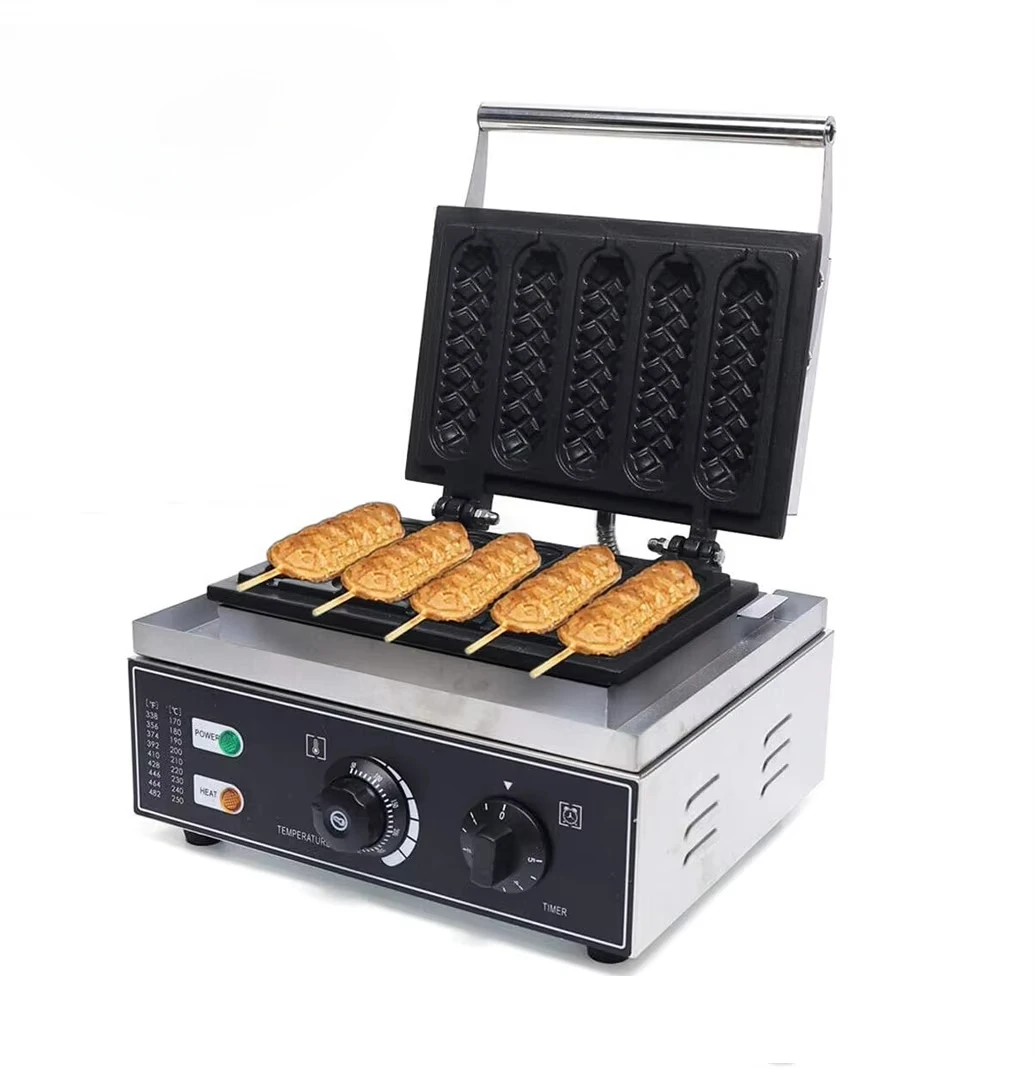 Corn Dog Stick - Pembuat Wafel Hot Dog Jagung Listrik