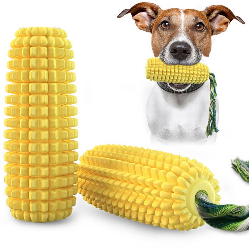 Corn Dog Stick - Stik Kunyah Sikat Gigi Anjing Bentuk