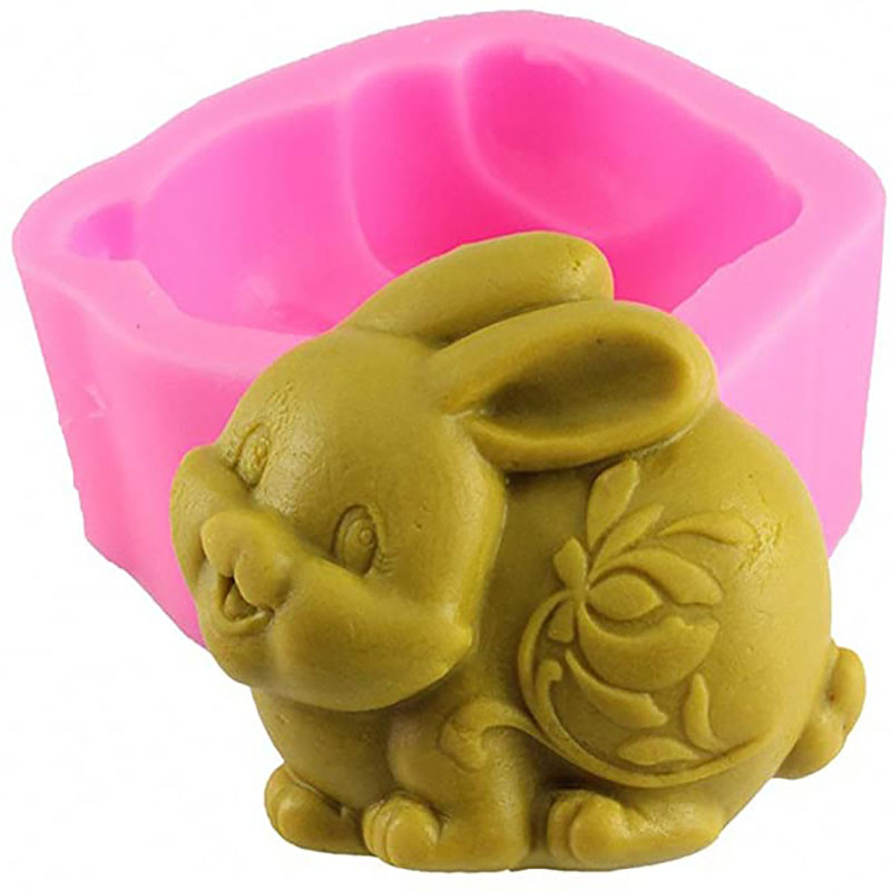Bunny Cake Mold - Cetakan Sabun Silikon Kelinci Cetakan Kelinci