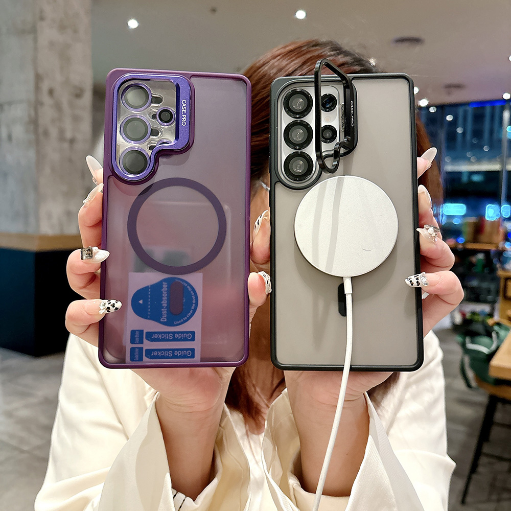 Taco Stand Holder - Casing Ponsel dengan Lensa Magnetik dan