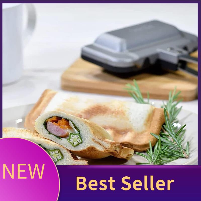 Hot Dog Press - Pembuat Sandwich Sarapan, Pembuat Sandwich, Pemanggang