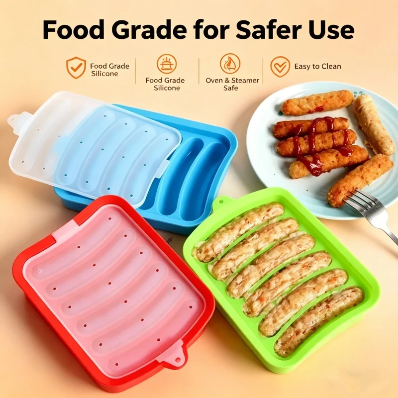 Cetakan Sosis Silikon Food Gra - Hot Dog Press ulasan dan harga