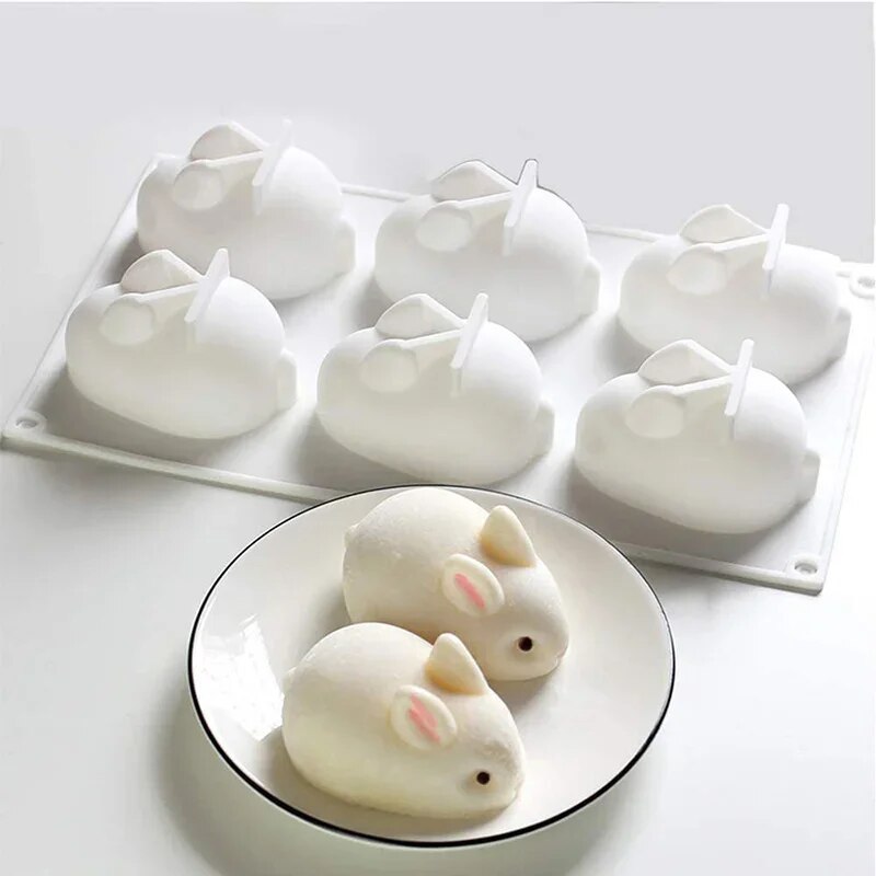 Cetakan Kelinci Silikon Cetaka - Bunny Cake Mold ulasan dan harga