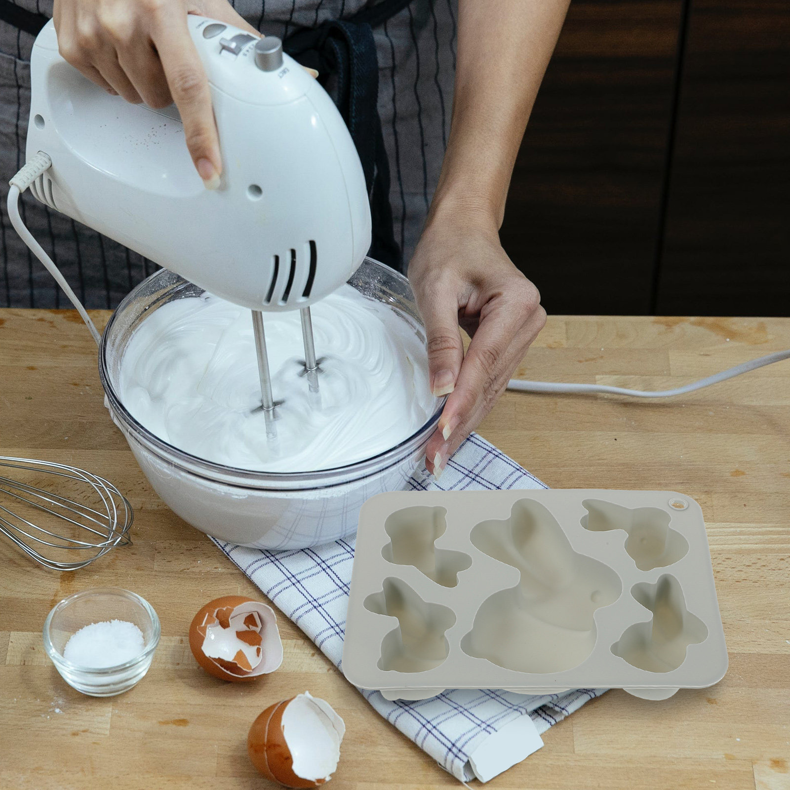 1Pcs Cetakan Kue Bentuk Kelinc - Bunny Cake Mold ulasan dan harga