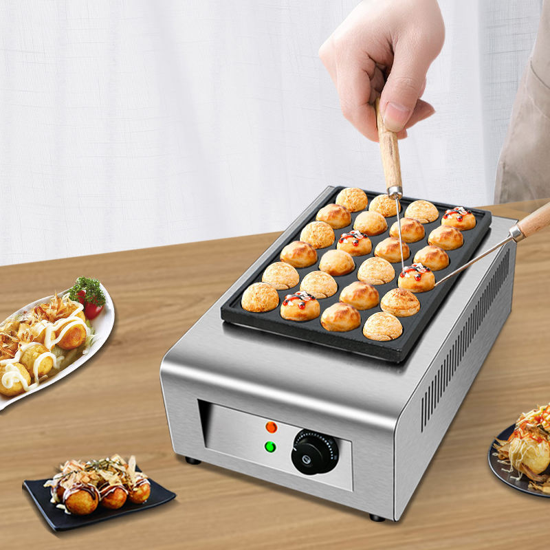 Mesin Panggang Takoyaki Listri - Takoyaki Grill Plate ulasan dan harga