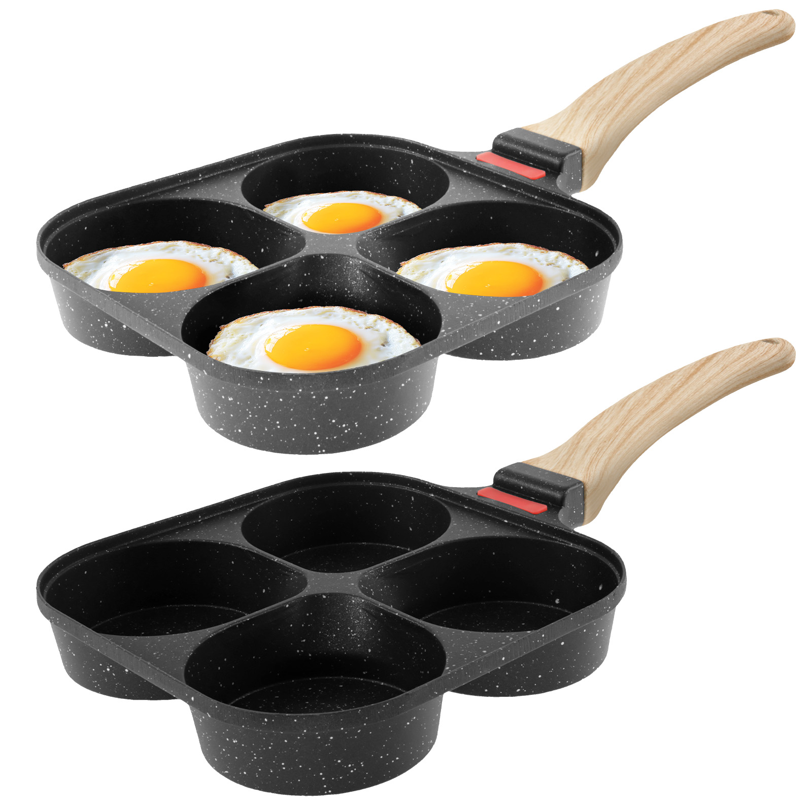 Wajan Penggorengan Telur Anti  - Mini Pancake Griddle ulasan dan harga