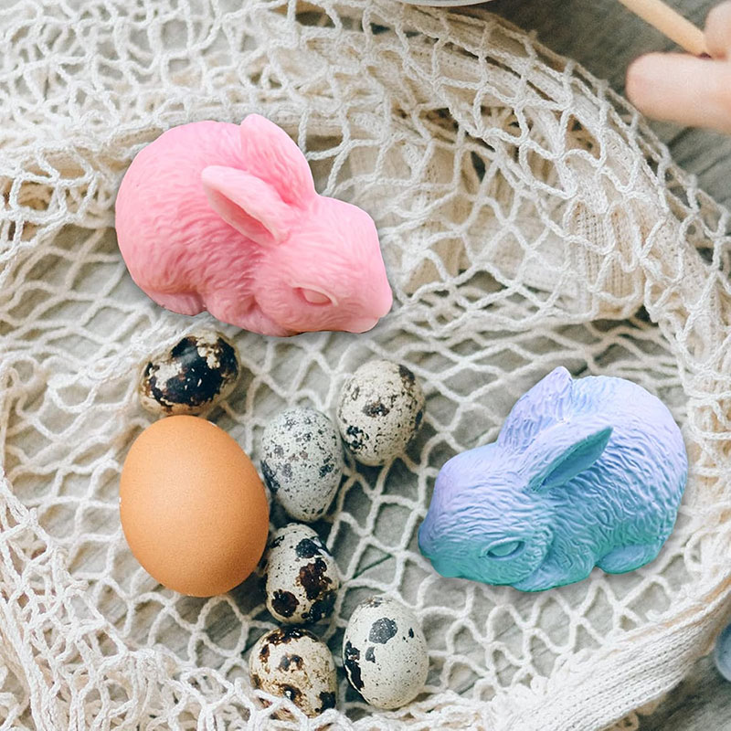 Cetakan sabun silikon kelinci  - Bunny Cake Mold ulasan dan harga