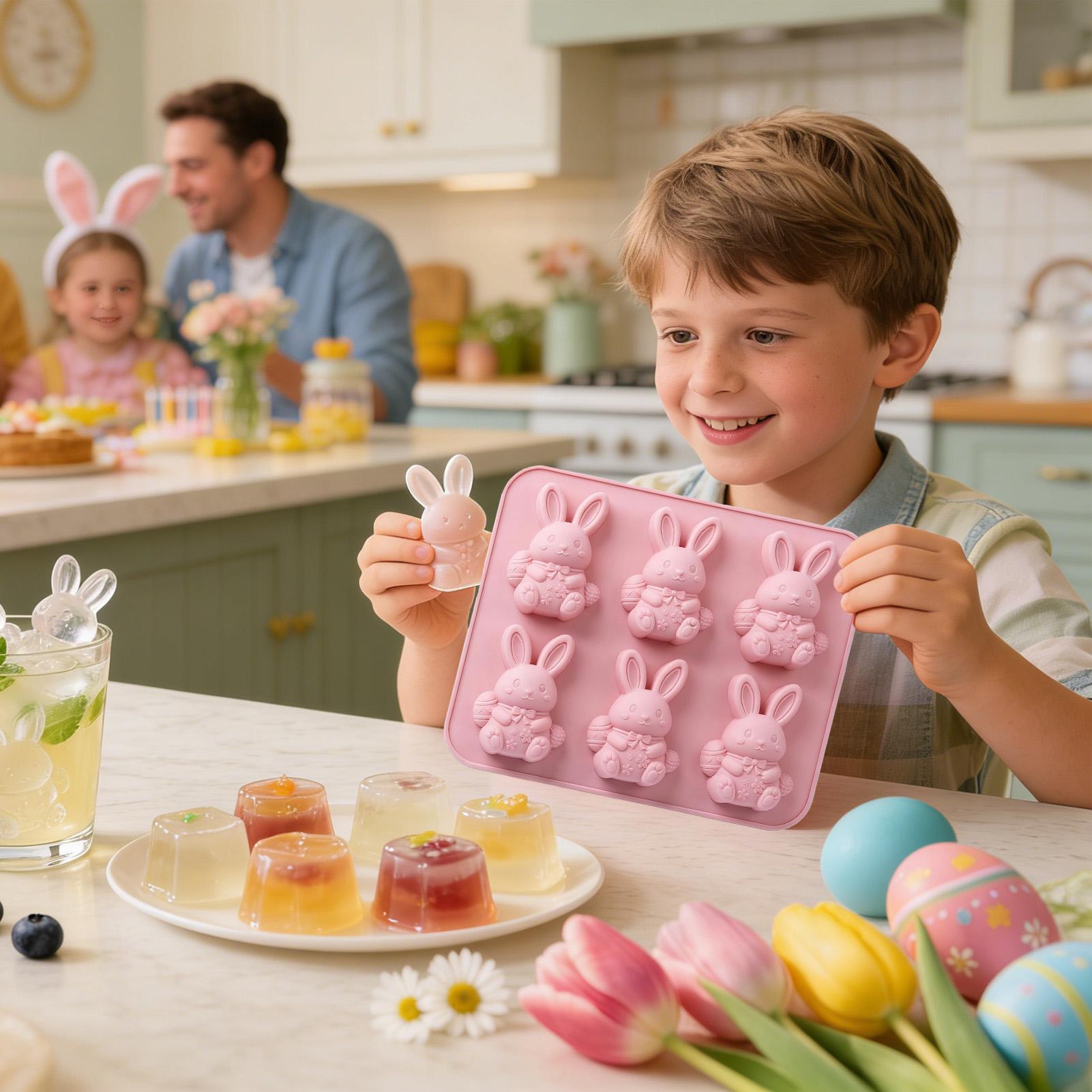 Cetakan Kue Paskah Buatan Tang - Bunny Cake Mold ulasan dan harga