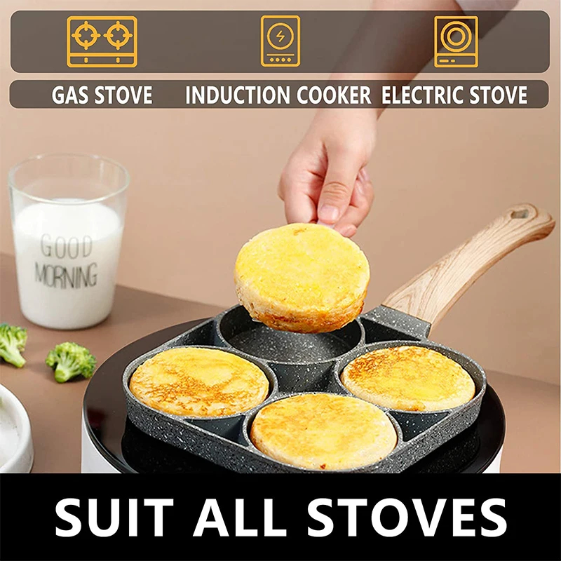 Wajan Penggorengan Telur Panca - Mini Pancake Griddle ulasan dan harga
