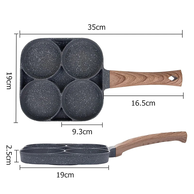 Wajan Penggorengan Telur Panca - Mini Pancake Griddle ulasan dan harga