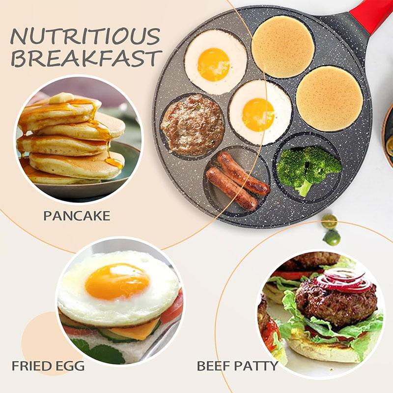 Wajan Pembuat Omelet Mini Panc - Mini Pancake Griddle ulasan dan harga
