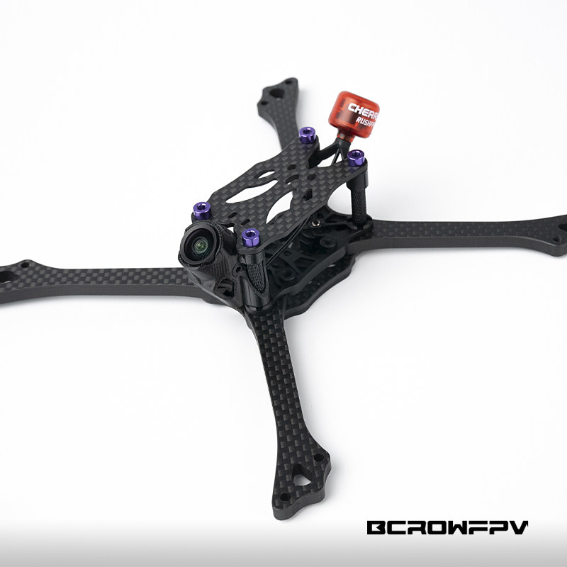 BCROWFPV PRO-V7 Rangka drone b - Crepe Pan Carbon ulasan dan harga