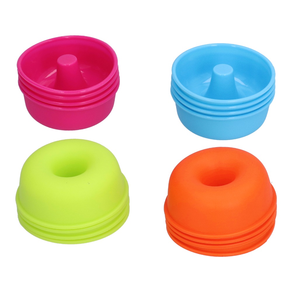 16 Buah Cetakan Donat Silikon  - Donut Mold Silicone ulasan dan harga
