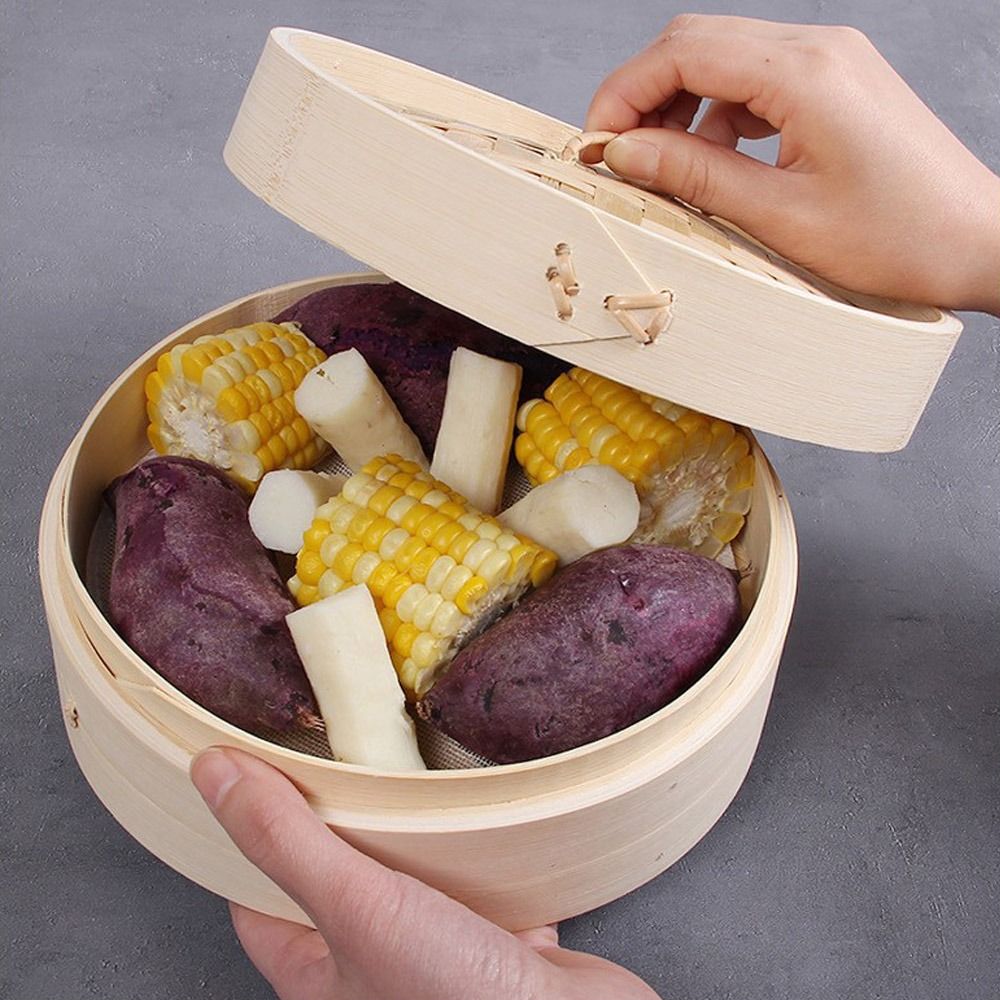 Keranjang Kukus Bambu Cina den - Dim Sum Basket ulasan dan harga