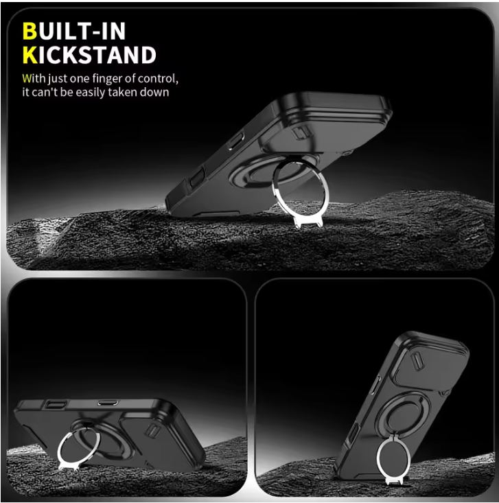 Casing Ponsel Anti Benturan Ar - Taco Stand Holder ulasan dan harga