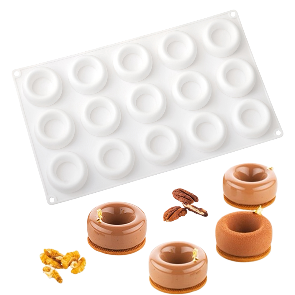 Cetakan Cokelat Silikon Food G - Donut Mold Silicone ulasan dan harga