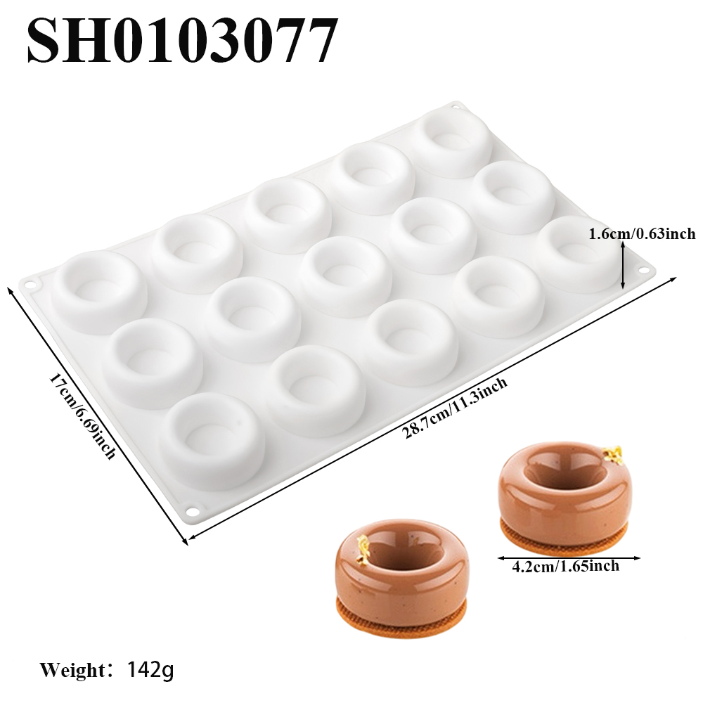 Cetakan Cokelat Silikon Food G - Donut Mold Silicone ulasan dan harga