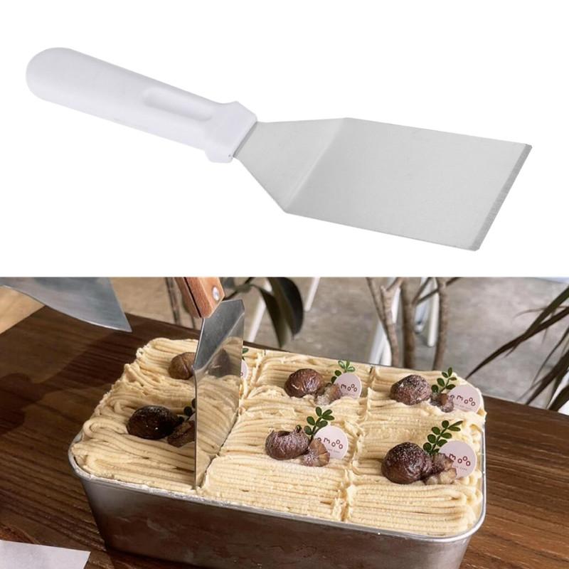 Spatula Kue Baja Tahan Karat d - Okonomiyaki Spatula ulasan dan harga