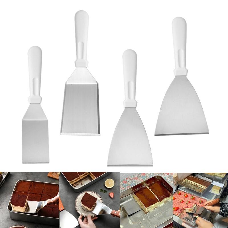 Spatula Kue Baja Tahan Karat d - Okonomiyaki Spatula ulasan dan harga