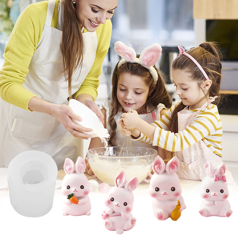 Cetakan Silikon Kelinci Paskah - Bunny Cake Mold ulasan dan harga