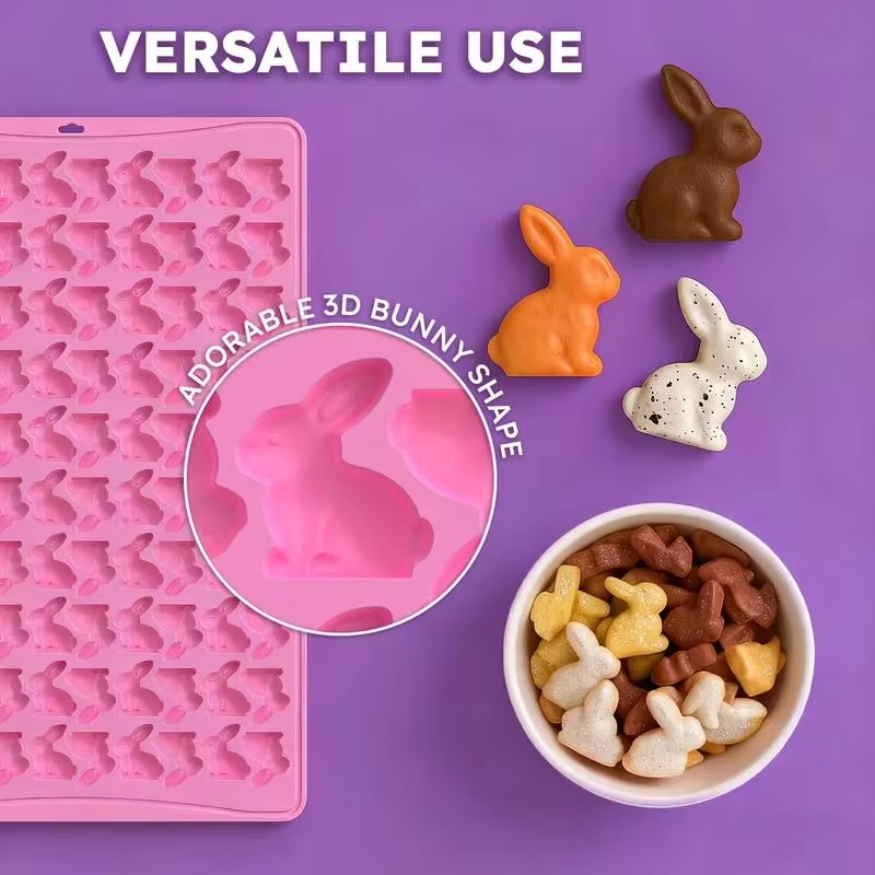 Cetakan Silikon Kelinci 100 Gr - Bunny Cake Mold ulasan dan harga